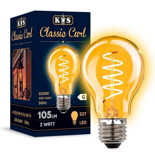 Classic Curl LED 2W Binnenverlichting Lichtbronnen, Huis en Inrichting, Lampen | Losse lampen, Verzenden