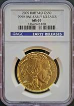 Gouden American Buffalo 1 oz 2009 NGC MS69, Postzegels en Munten, Munten | Amerika, Goud, Losse munt, Verzenden, Midden-Amerika