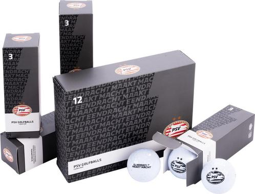 PSV Golfballen 12 Pack, Sport en Fitness, Golf, Bal(len), Nieuw, Ophalen of Verzenden