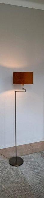 High Light - Swingarm vloerlamp - Zwenkarm - Koper/Messing -