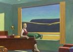 Edward Hopper (1882-1967) - “Western Motel, 1957”. (30 x 40, Antiek en Kunst
