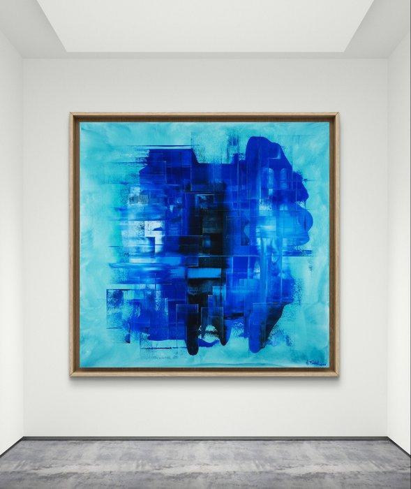 H. Friedel - Unfolding Clouds, Antiek en Kunst, Kunst | Schilderijen | Modern