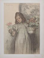 Firmin Bouisset (1859-1925) - Bouquetière, Antiek en Kunst