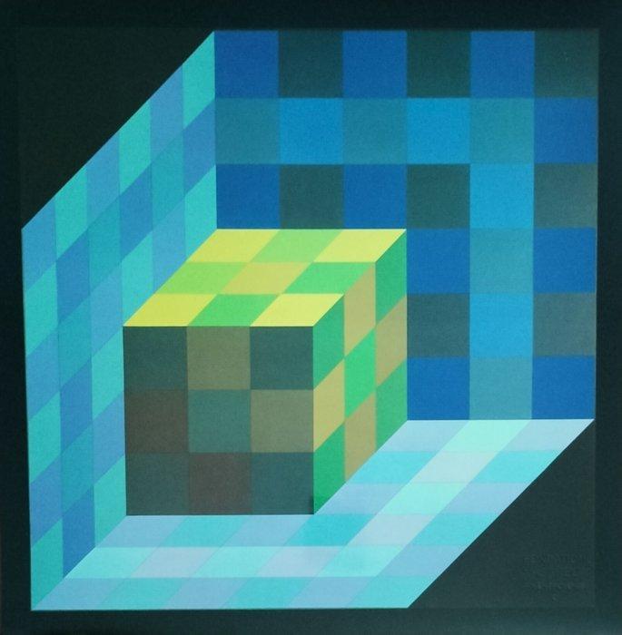 Victor Vasarely (1906-1997) - Tridim - C, Antiek en Kunst, Antiek | Overige Antiek