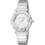 Just Cavalli - JC1L234M0215 - silver grey, Sieraden, Tassen en Uiterlijk, Horloges | Dames, Verzenden, Nieuw