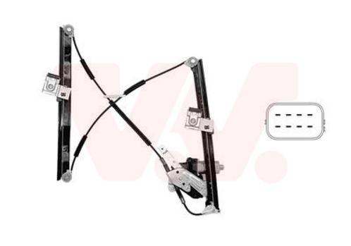 RAAMREGELAAR VOOR FORD MONDEO 2000-2006 1115801, Auto diversen, Auto-accessoires, Nieuw, Ophalen of Verzenden