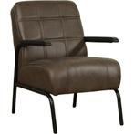 Leren fauteuil Ahead, Huis en Inrichting, Fauteuils, Nieuw, Ophalen of Verzenden, Leren fauteuil Ahead past perfect in uw interieur als u woonstijl: Bohemian, Eigentijds, Industrieel, Klassiek, Modern, Retro, Romantisch, Scandinavisch, Vintage is.