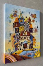 Grinchenko Nataly - Blooming cats town