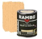 Rambo Pantserlak Deur en Kozijn Kleurloos 1.5L, Doe-het-zelf en Verbouw, Verf, Beits en Lak, Minder dan 5 liter, Verzenden, Nieuw