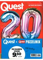 Pakket Quest + Quest Puzzelmix - 04 2024, Boeken, Nieuw, Sport en Vrije tijd, Verzenden