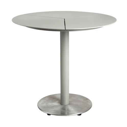 *WOONWINKEL* Brafab Peace Ronde Tuintafel Aluminium Lichtgri, Tuin en Terras, Tuinsets en Loungesets, Nieuw, Verzenden