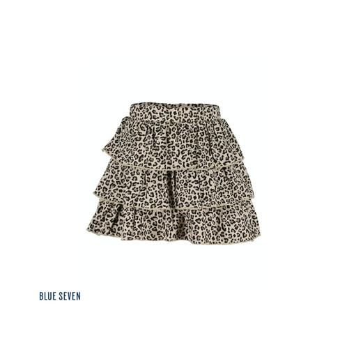 Rok (luipaardprint) - maat: 98 - Blue Seven, Kinderen en Baby's, Kinderkleding | Overige, Nieuw, Verzenden