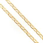 Gouden marine schakel armband | 22,5 cm (gouden armband), Ophalen of Verzenden, Gebruikt, Overige kleuren, Goud
