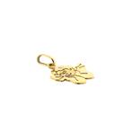 Gouden hanger van een engel (ketting hanger), Ophalen of Verzenden, Gebruikt, Goud, Overige merken