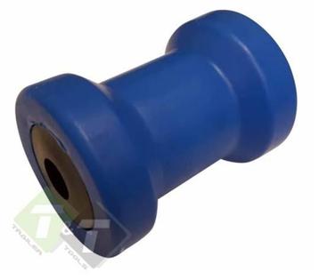 Kielrol Blauw 126x92mm Asgat 21mm - Bootrol - Kimrol - Steun beschikbaar voor biedingen