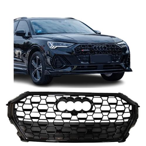 Grill | Audi | Q3 F3 2018- 5d suv | RSQ3-Look | Glanzend zwa, Auto-onderdelen, Carrosserie en Plaatwerk, Nieuw, Audi, Verzenden