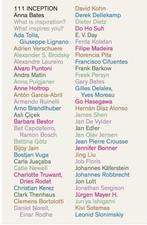 111 INCEPTION 9789492852472 Anna Bates, Verzenden, Zo goed als nieuw, Anna Bates