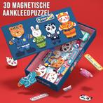 Magnetische 3D Houten Aankleed Puzzel Dieren Voor Kinderen, Verzenden, Nieuw