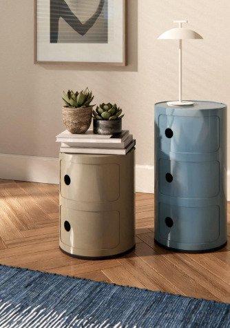 Kartell - Anna Castelli Ferrieri - Ladekast - Componibili, Antiek en Kunst, Antiek | Meubels | Stoelen en Banken