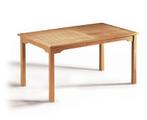 Teakea - Teak Tuintafel | 150x90x75 ( H ), 100 tot 150 cm, Verzenden, Teakhout, 150 tot 200 cm