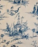 Stof Toile de Jouy Origineel Exclusief Oosters - 300x280cm -, Antiek en Kunst