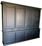 Buffetkast zwart handpainted Utrecht XL 300 x 240cm, Ophalen of Verzenden, Nieuw