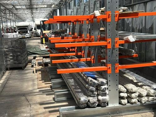 Industriële stelling – stevig metalen rek voor magazijn, Doe-het-zelf en Verbouw, Overige Doe-het-zelf en Verbouw, Zo goed als nieuw