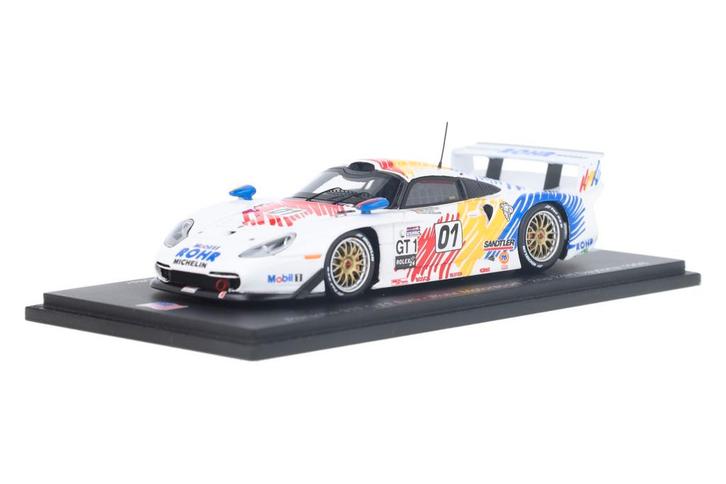 Porsche 911 GT1 US206 Spark Models  Modelauto 1:43 1998, Hobby en Vrije tijd, Modelauto's | 1:43, Verzenden