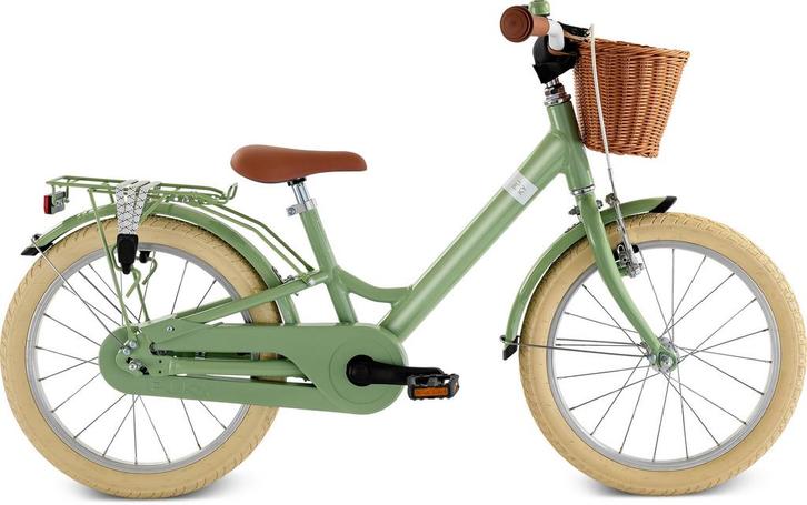 Puky 18 YOUKE aluminium Classic retro groen 5+, Fietsen en Brommers, Fietsen | Kinderfietsjes, Nieuw, Verzenden