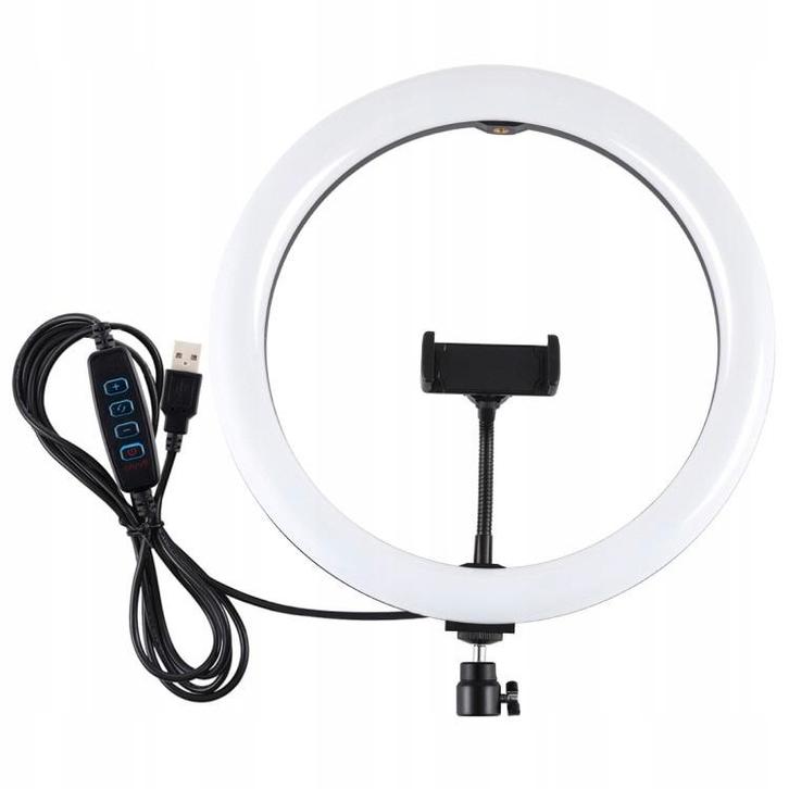 LED selfie ringlamp - Met telefoonhouder en controller, Hobby en Vrije tijd, Elektronica-componenten, Nieuw, Ophalen of Verzenden