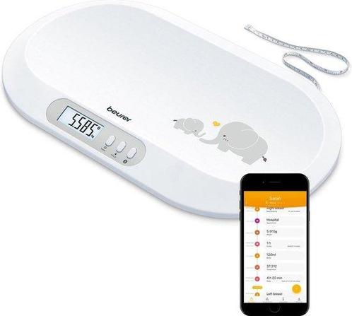 Babyweegschaal - Bluetooth - Automatische hold functie - Tar, Kinderen en Baby's, Badjes en Verzorging, Nieuw, Verzenden