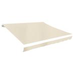vidaXL Luifeldoek 6x3 m canvas crème, Verzenden, Nieuw