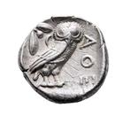 Attica, Athene Tetradrachm 454-404 BC
