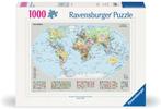 Staatkundige wereldkaart Puzzel (1000 stukjes) |, Verzenden, Nieuw