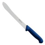 Solea Slagersmes 22.5 cm - Roestvrijstaal - Blauw Kunstst..., Huis en Inrichting, Ophalen of Verzenden, Nieuw