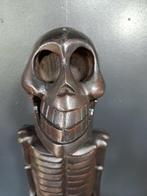 Beeld, Memento Mori beeld Congo Afrika - 61 cm - Hout