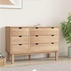 vidaXL Ladekast OTTA 111x43x73,5 cm massief grenenhout, Kinderen en Baby's, Kinderkamer | Commodes en Kasten, Verzenden, Nieuw