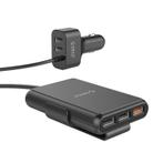 Orico USB autolader met 5 poorten - Quick Charge, Telecommunicatie, Mobiele telefoons | Telefoon-opladers, Nieuw, Ophalen of Verzenden