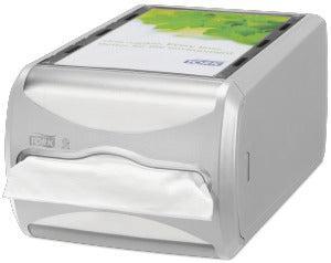 Tork Xpressnap counter napkin dispenser grijs, Huis en Inrichting, Schoonmaakartikelen, Verzenden