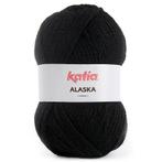 Katia Alaska - 02 zwart - Acryl Garen, Ophalen of Verzenden, Nieuw