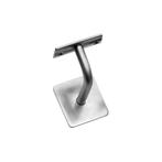 Intersteel Leuninghouder gebogen vierkant vlak zadel - RVS, Verzenden, Nieuw