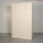 Roldeurkast Officenow - Wit - 195 x 120 cm - Incl. 3, Huis en Inrichting, Kasten | Roldeurkasten en Archiefkasten, Ophalen of Verzenden