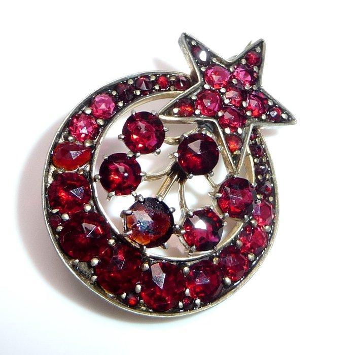 Zonder Minimumprijs - Hanger Verguld, Tombak - 3.60ct. tw., Sieraden, Tassen en Uiterlijk, Antieke sieraden