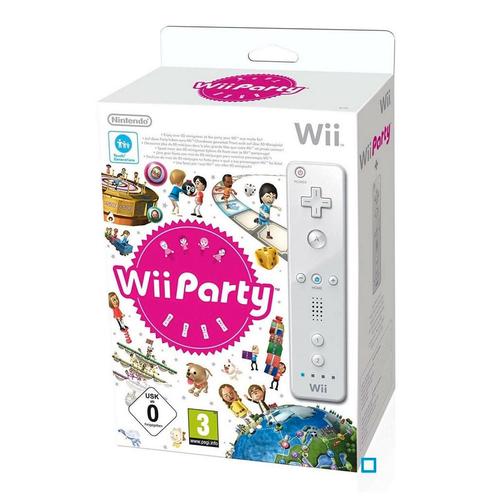 Nintendo Wii Remote - Wit (Controller) + Wii Party (In doos), Spelcomputers en Games, Spelcomputers | Nintendo Consoles | Accessoires