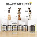 Afscheidingshek Hond Vrijstaand Beschermingshek Met Voeten,, Verzenden, Nieuw