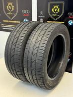 185/55R15 Continental zomerbanden 2 stuks 5 mm, Auto-onderdelen, Gebruikt, 15 inch, 185 mm, Band(en)