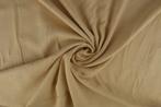 10 meter linnen viscose - Champagne, Overige kleuren, 120 cm of meer, Ophalen of Verzenden, Linnen