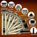 Baard, Haar en Grooming Trimmer - LED Display - 6 in 1 -, Verzenden, Nieuw