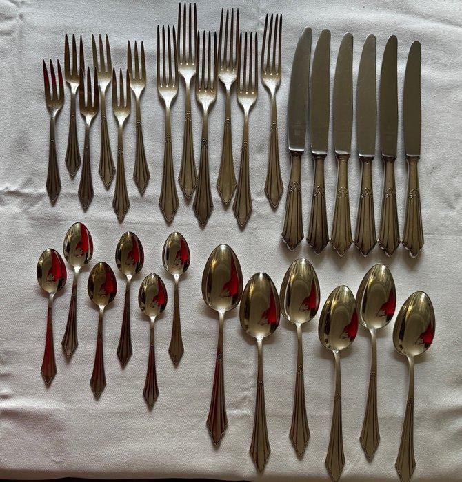 WMF - Bestekset (30) - WMF Modell 900 - Fächermuster /, Antiek en Kunst, Antiek | Meubels | Tafels