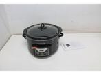 CrockPot CR507 - Slowcooker - Digitaal 4.7L met timer -, Verzenden, Zo goed als nieuw